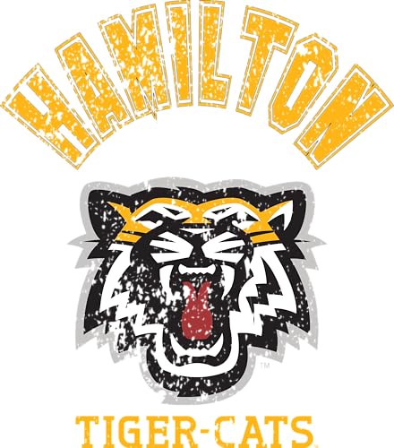 Hamilton Tiger Cats Big Roar Black T-Shirt2
