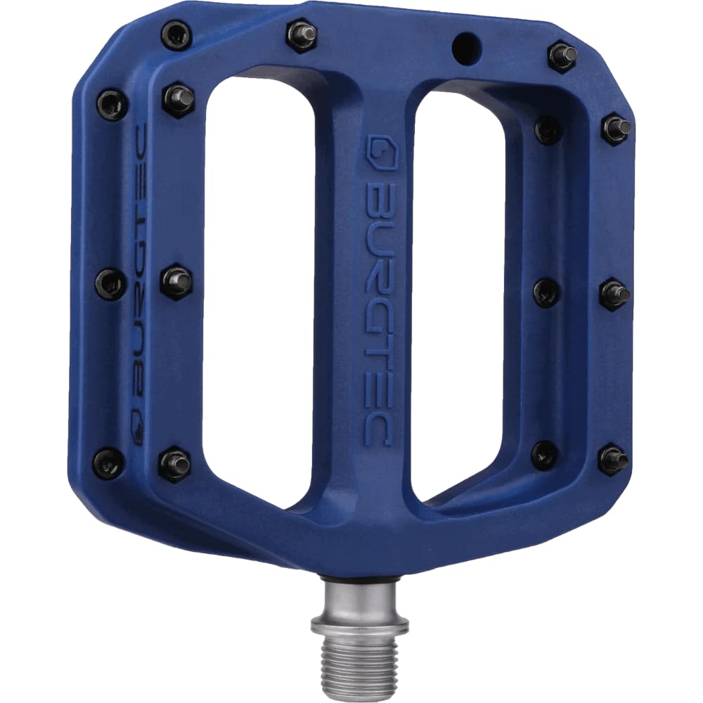 Burgtec MK4 Composite Pedals, Blue, One Size