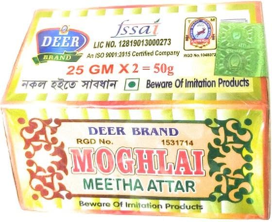 DEER BRAND Moghlai Meetha Attar 50grams For Biryani,Polao, Mughlai Mitha Essence Biriyani Used in Sweet & Rices Dishes