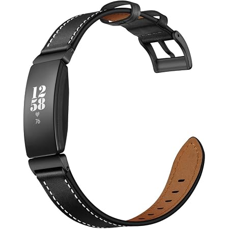 Amazon.com: Elobeth Compatible con correas Fitbit Inspire e y correa de  cuero Inspire HR Inspire 2 bandas de seguimiento de actividad física de  repuesto para mujer (negro de 5.5 a 8.1 pies) : Electrónica