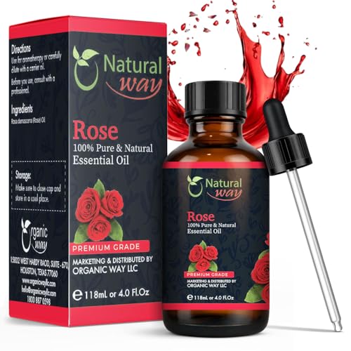 Aceite Esencial de Rosa para Aromaterapia 120 mL miniatura 1