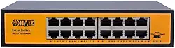 Haiz Switch De Mesa 16 Portas Fast Ethernet 10/100mbps HZ-1016F