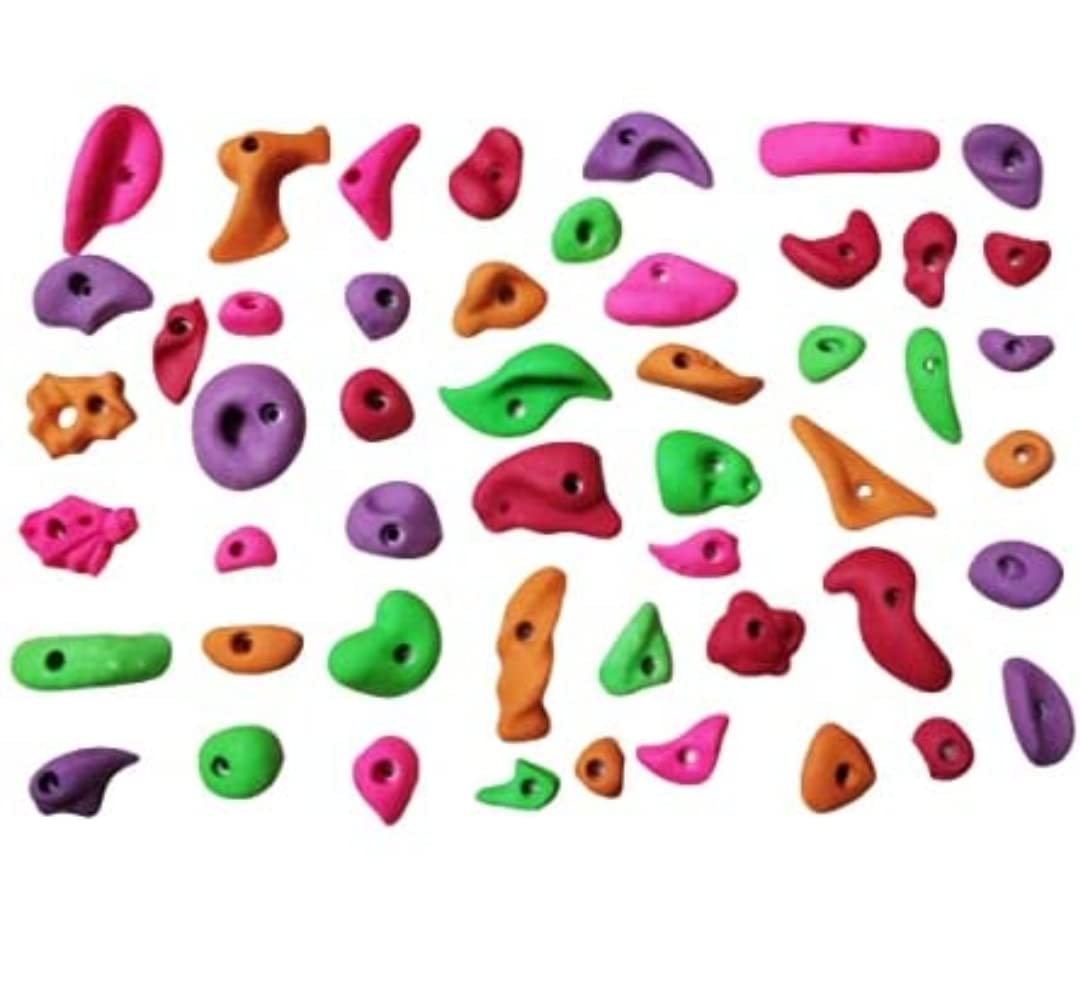 RIDDHI Multi-Size Wall Climbing Holds (Set of 20) for Kids and Adult,DIY Wall Climbing Holds for Indoor and Outdoor Play with Installation KIT (B08V1Z1TSH) Amazon Price History, Amazon Price Tracker