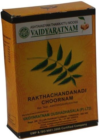 Ayurvedic Rakthachandanadi Choornam by Vaidyaratnam