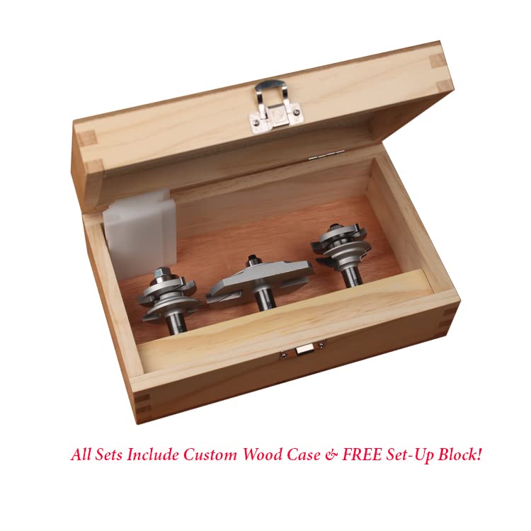Infinity Cutting Tools 3-Pc. Cabinetmaker's Bevel Combo