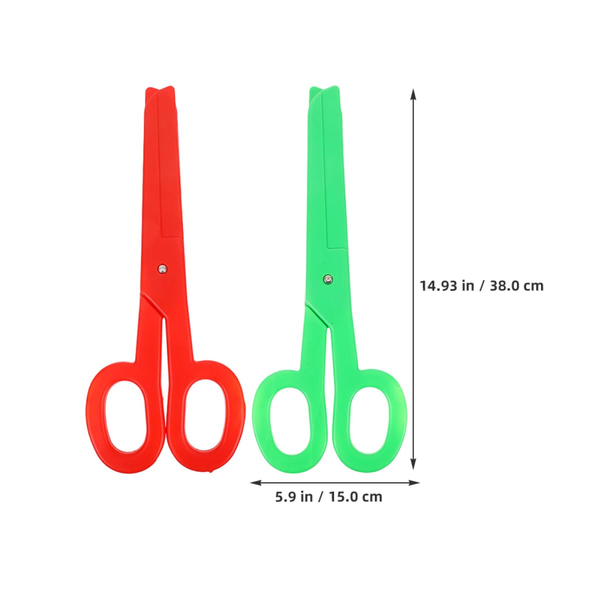 STOBAZA Halloween Decoration Prop Giant Cutting Tool Easy to Handle Scissors Scissor Toy for Party Performance