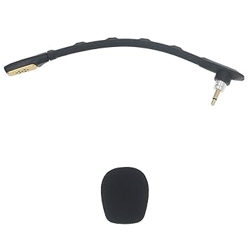 MQDITH Replacement Microphone for Astro A40 TR Gaming Headset(Black)