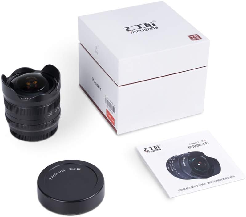 Up To 50% OFF 7artisans 7.5mm f2.8 Mark II APS-C Fisheye Wide Angle Manual Fixed Lens Mirrorless Cameras M4/3 Mount for Panasonic GH3 GH4 GF1 GM1 GM5 for Olympus E-M1 E-M5 E-M10 Flash Sale 7artisans 7.5mm f2.8 Mark II APS-C Fisheye Wide Angle Manual Fixed Lens Mirrorless Cameras M4/3 Mount for Panasonic GH3 GH4 GF1 GM1 GM5 for Olympus E-M1 E-M5 E-M10