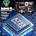 Ainmel Tablet 11,5 Zoll Android 15, 30GB RAM 1TB TF, 2K Android Tablet 2000 * 1200 FHD, 8400mAh, Widevine L1, 13MP Kamera, WiFi 6&BT 5.3, Face ID Tablet PC für Arbeit/Studium - Schwarz