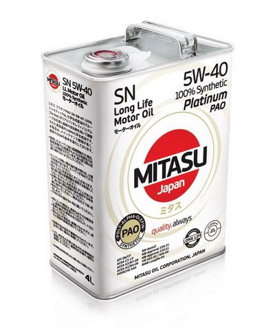 MITASU PLATINUM PAO SP 5W40