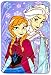 Disney Frozen Sisters Forever Super Soft Toddler Blanket, Purple/Pink
