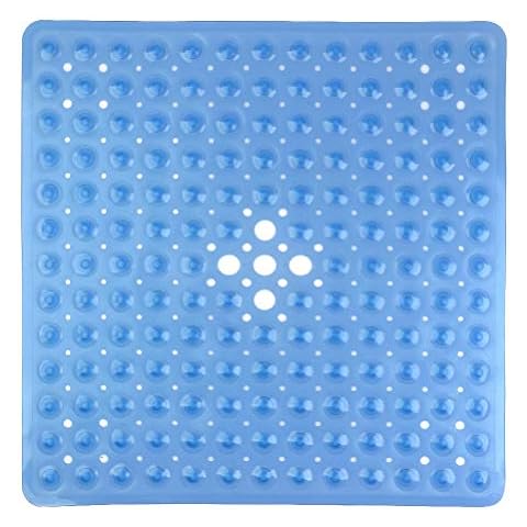 FOCCTS Quadrat Duschmatte rutschfest Anti Schimmel Badematten Cover