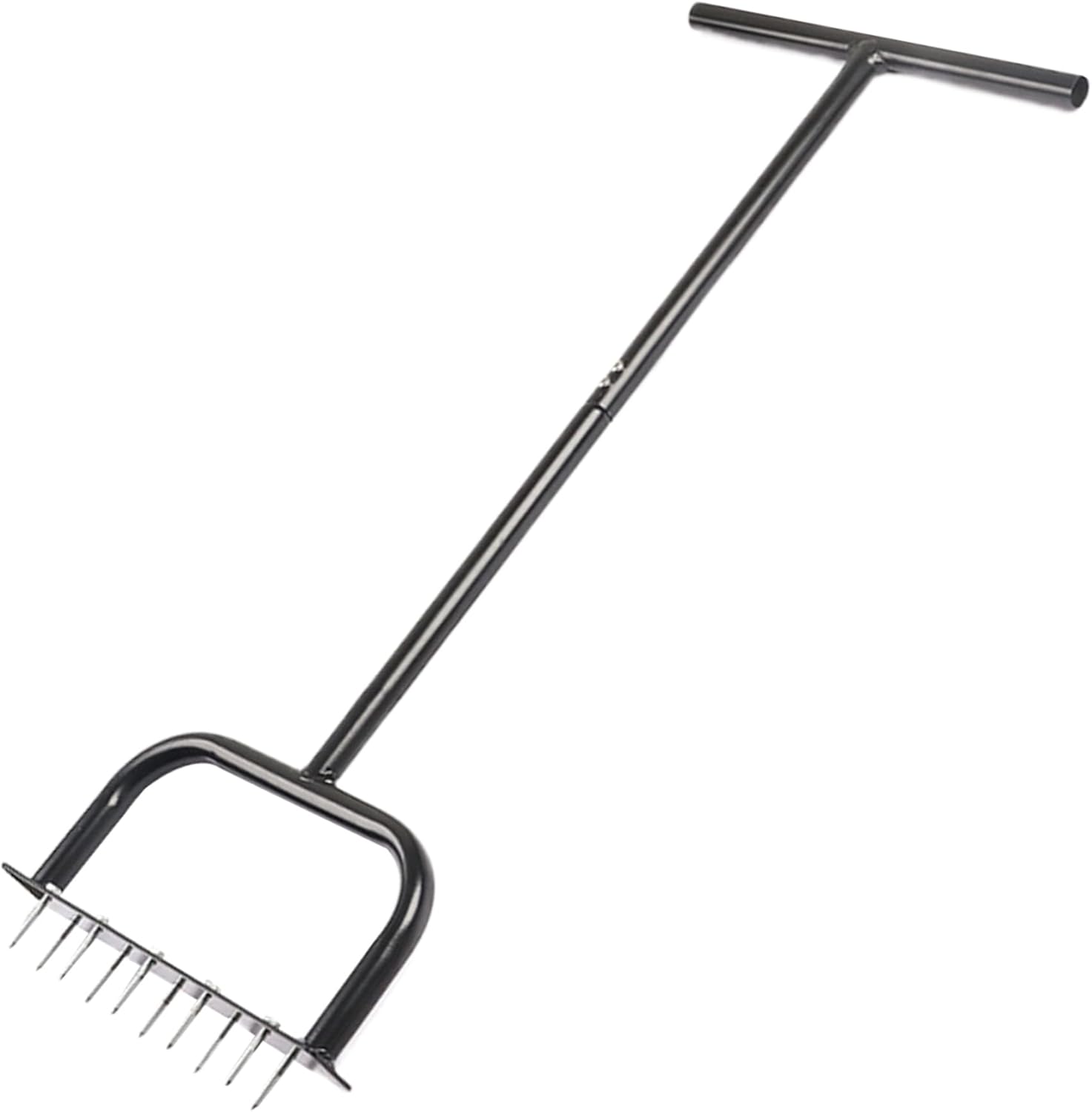 Lawn Aerator Aerator Lawn Tool with Assembly Accessories Aerator Lawn T-Handle Grass Aerator Portable Lawn Aerator Tool for Lawns & Yard Care Loosening Soil