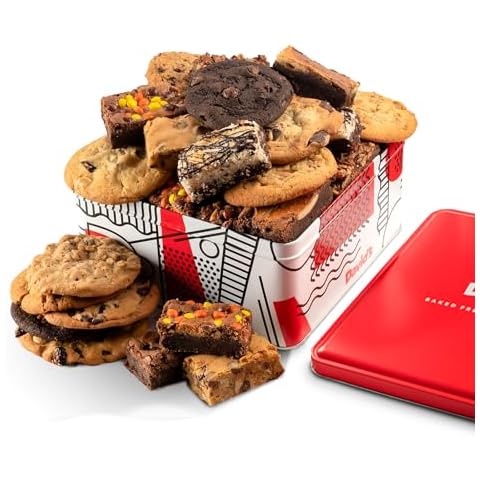 David’s Cookies Gourmet Assorted Cookies and Brownies Gift Basket Cover