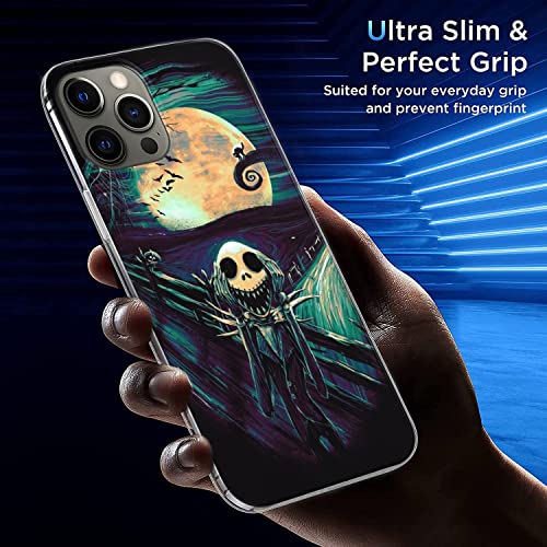Compatible With Iphone Xr Case The Scream Before Horror Christmas Full Moon Jack Halloween Movies Shockproof Soft Tpu Silicone Phone Protective Cover #TOP4