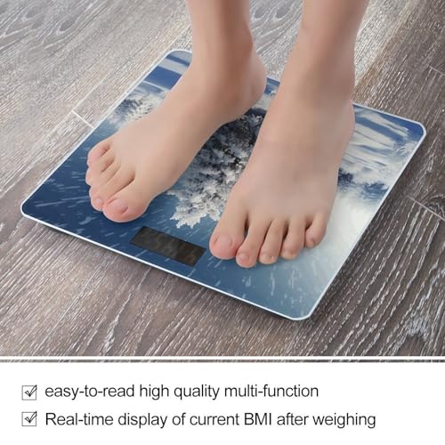 Balanzas de baño digitales con plataforma de cristal templado miniatura 5