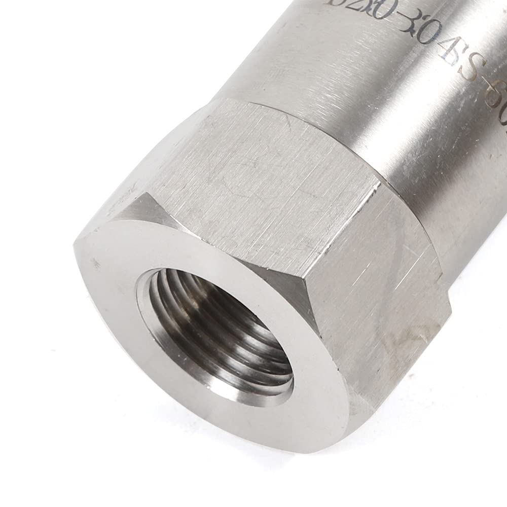 Ugello di lavaggio – Ugello di pulizia rotativo continuo – 1/2" Lavaggio serbatoio 3 ugelli per acqua rotante a 360° Pulizia ugelli puliti 5 bar (1/2")