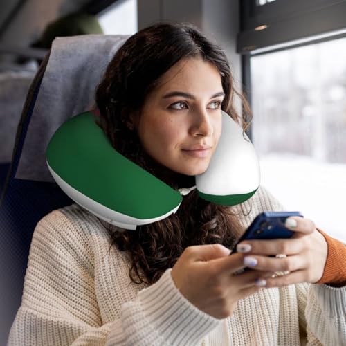 Almohada de viaje con diseño bandera de Argelia miniatura 6