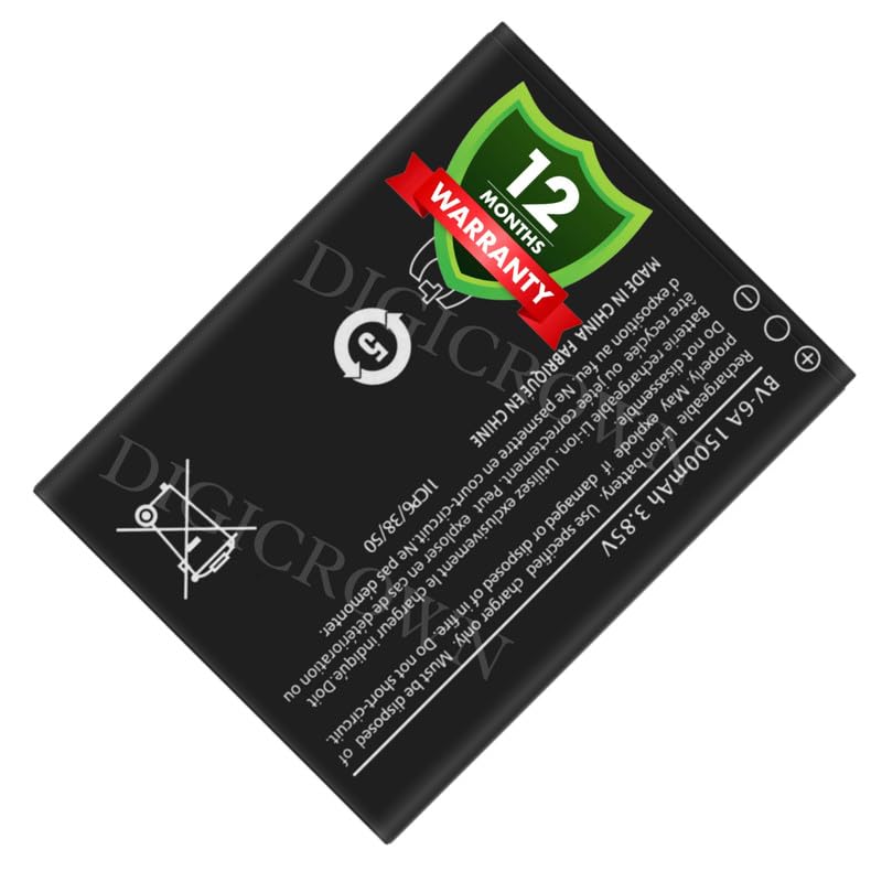 Image of Original BV-6A Battery Compatible for Nokia 8110 4G (TA-1067, TA-1071) | Banana 2060 3606 5250 - (1500mAh) - 1 Year Warranty