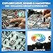 Playz Advanced Electrical Circuit Board Engineering Kit for Kids with 328+ STEM Projects on Electricity, Voltage, Currents, Resistance, & Magnetic Science | Gift for Children Age 8-13+