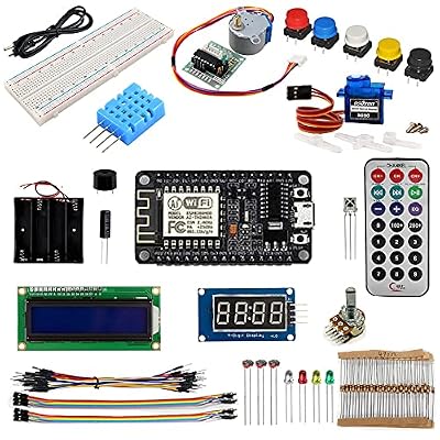 OSOYOO ESP8266 NodeMCU IOT Starter kit with ESP-12E Development Board Open Source Serial Module