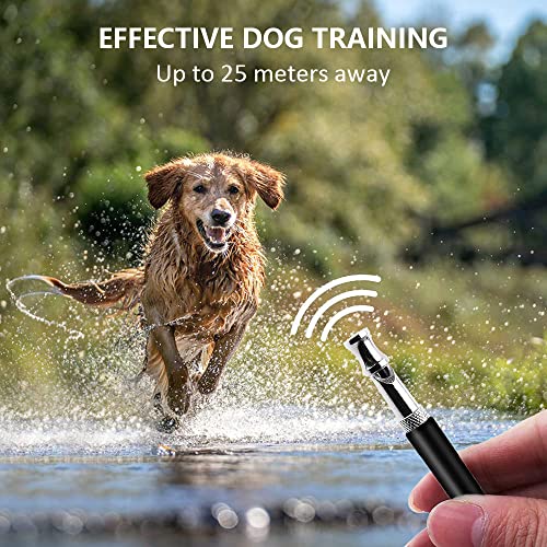 Dog Whistle, 2 Pack Professional Ultrasonic Dog Whistle To Stop Barking, Recall Training, Adjustable Ultrasonic Silent Dog Whistle Training To Stop Barking Control Devices For Dog,With Black Lanyard #TOP2
