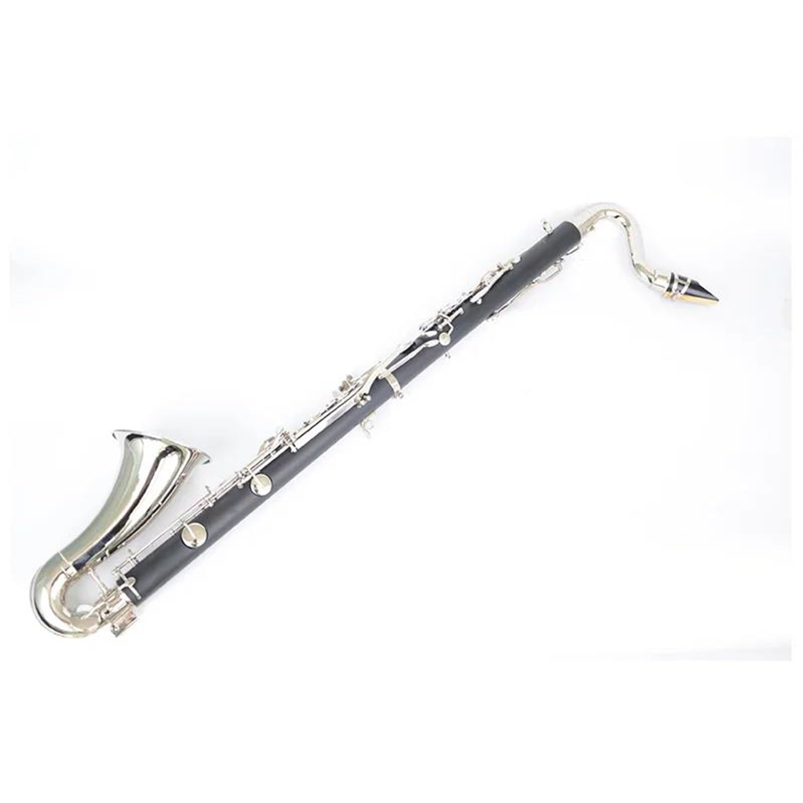 Principiante Clarinetto Chiavi Placcate In Argento Clarinetto Basso Clarinetto In Sib Tune Strumento Professionale In Bachelite Con Custodia