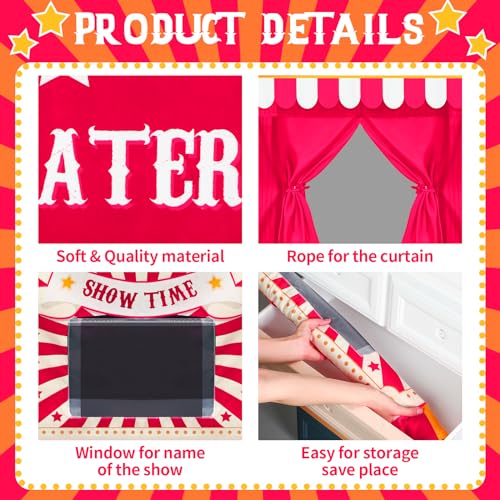 Vitalcozy LUA-VITALCOZY-1656 Doorway Puppet Theater thumb #2