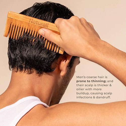 Image of Naturali Scalp Clarifying Anti-Dandruff Shampoo | Derma Approved Shampoo with Green Tea, Hibiscus & Biotin | Reduces Dandruff & Hair Fall | Sulphate-Free Daily Care for All Hair Types | 100 ml