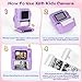 Kids Camera Instant Print, 1080P HD Dual-Lens Selfie Digital Camera with 5 Printing Paper Rolls & 32G TF Card, for Children, Portable Toddler Toy for Age 3-12 Boys & Girls (Purple)