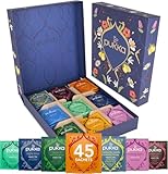 Pukka coffret Sélection, Idée Cadeau Femme et Homme, Coffret Cadeau Tisanes, Coffret Cad...