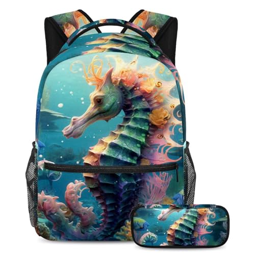 Sac à dos hippocampe coloré pour accompagner les rêves des enfants