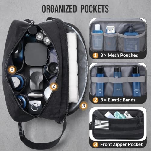 Celvetch Tactical Men's Toiletry Bag - image 3
