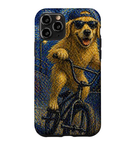 BMX ���]�Ԃɏ��S�[���f�����g���o�[ �� �X�}�z�P�[�X iPhone 11 Pro �p