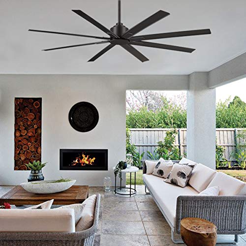 MinkaAire F89665CL Xtreme H2O 65 Inch Outdoor Ceiling Fan with DC