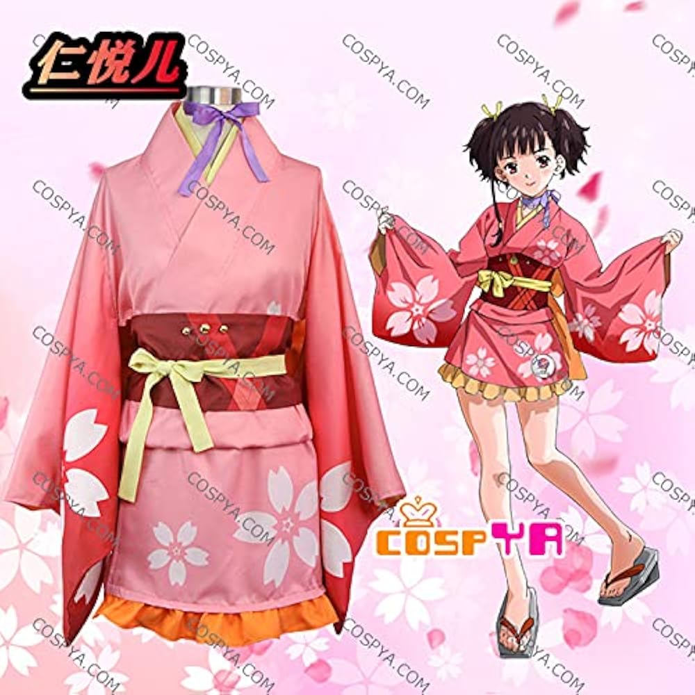 武器込 甲鉄城のカバネリ 無名 衣装+ウィッグ+武器一式 フルセット