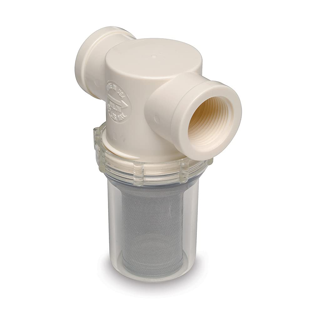 SHURFLO 1" Raw Water Strainer w/Bracket & Fittings - 50 Mesh by SHURFLO