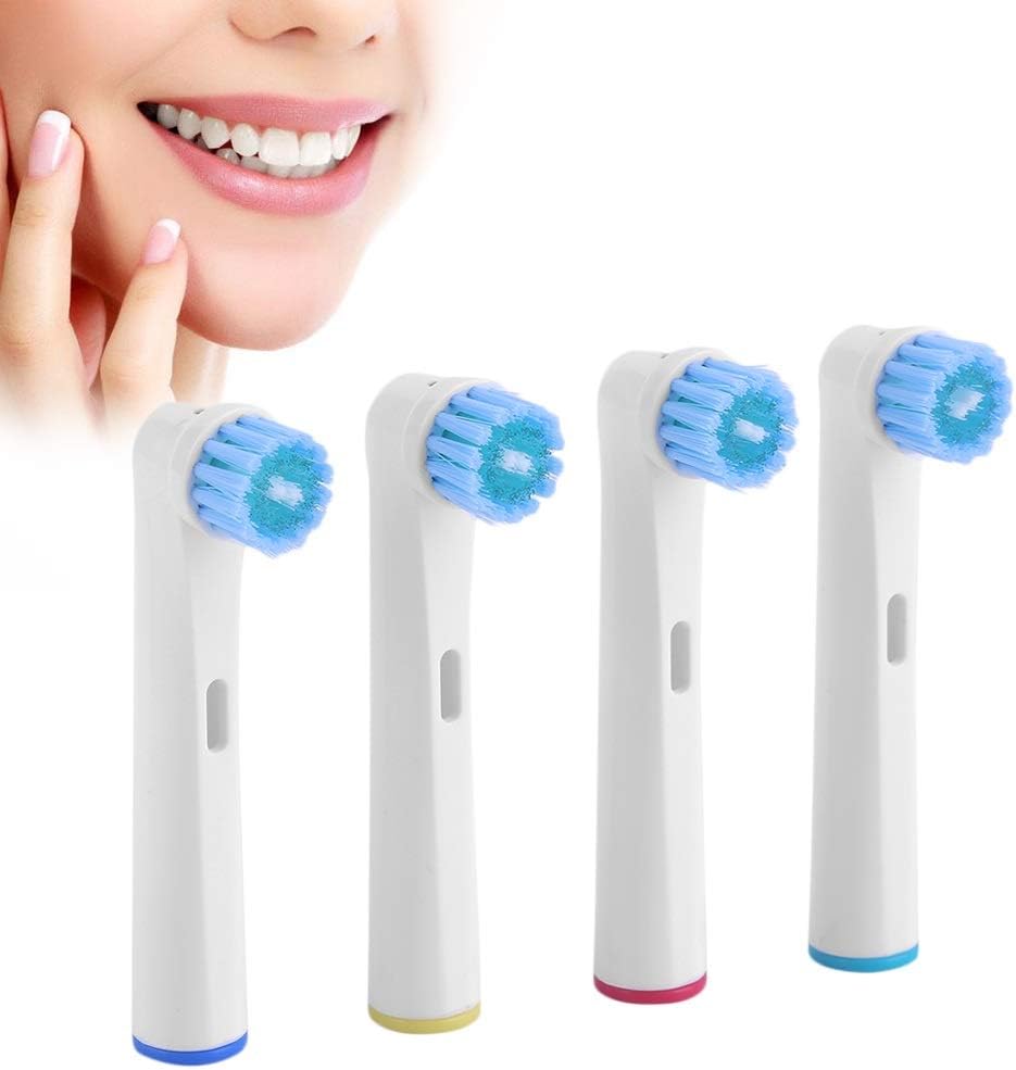 Kids Soft Replacement Brush Heads, Compatible with Oral-B Power Stages Toothbrush - Pack of 4