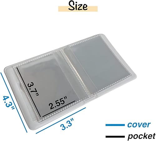 Miniatura 9 de Lindo mini corazón encantador Kpop Collect Book Album 2 unidades - 36 bolsillos cada una. - para tarjeta de fotos, polcos, carpeta K-pop de 3 x 4