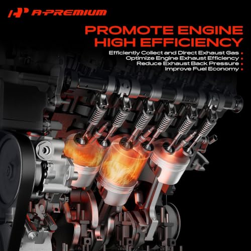 A-Premium L4 2.4L Exhaust Manifold Kit W/Gaskets & Hardware by A-Premium - Used condition - Image 6