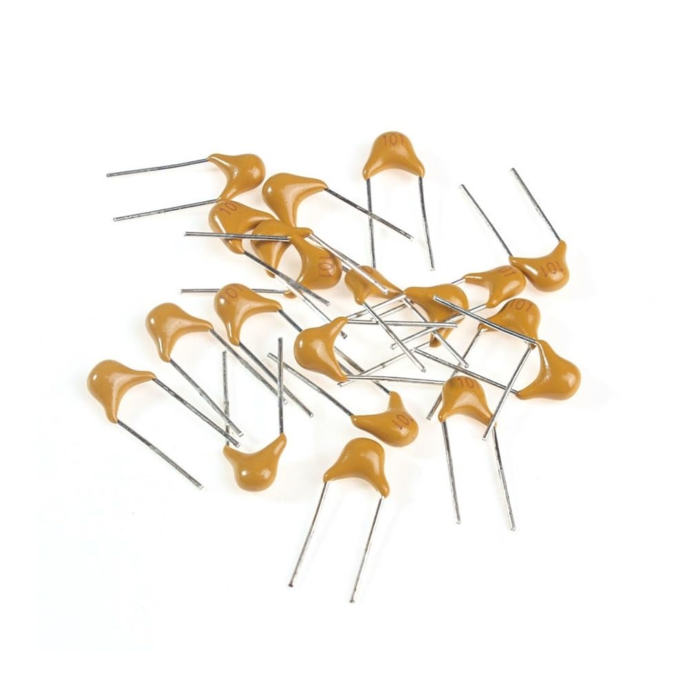 ICXLPMC 700pcs 50V Monolithic Ceramic Capacitor Kit 35 Values 8PF-2.2uF 22PF 47NF 220NF 1NF 1UF 100NF 330NF 102 104 105 Capacitors Set