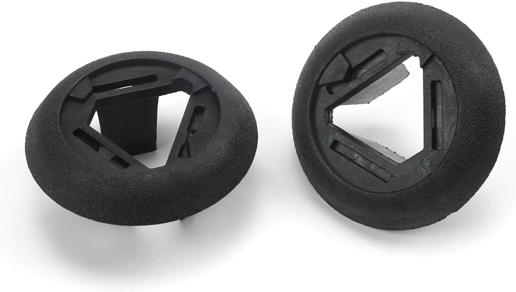 Sun Visor Sunvisor Bezel Trim Mount New Pair Compatible with 1997-2004 Corvette C5
