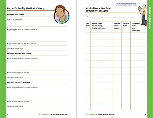 Robert Rose ILLUSTRATED Your Family Health Organizer: Record Parents' And Kids' Medical Information All In One Place thumb #3