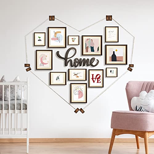 Emfogo Picture Frames Collage Wall Decor Photo Collage Picture Frames 4X6 For Wall Hanging With 30 Clips Multi Photo Display For Dorm Room Decor #TOP2