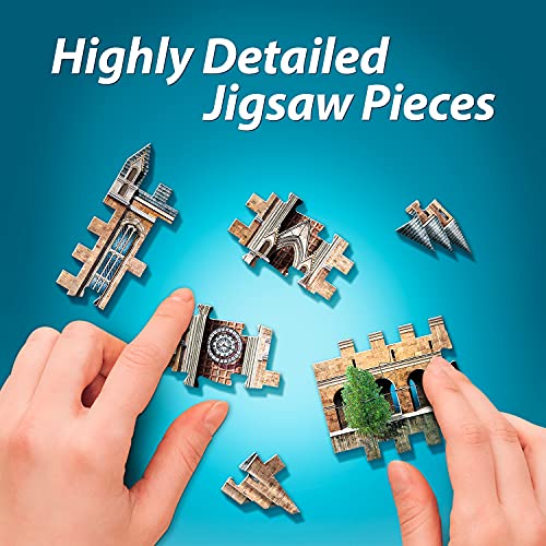 Wrebbit 3D , Harry Potter Hogwarts Hall Puzzle, Puzzle, Ages 14+ – Bild 7