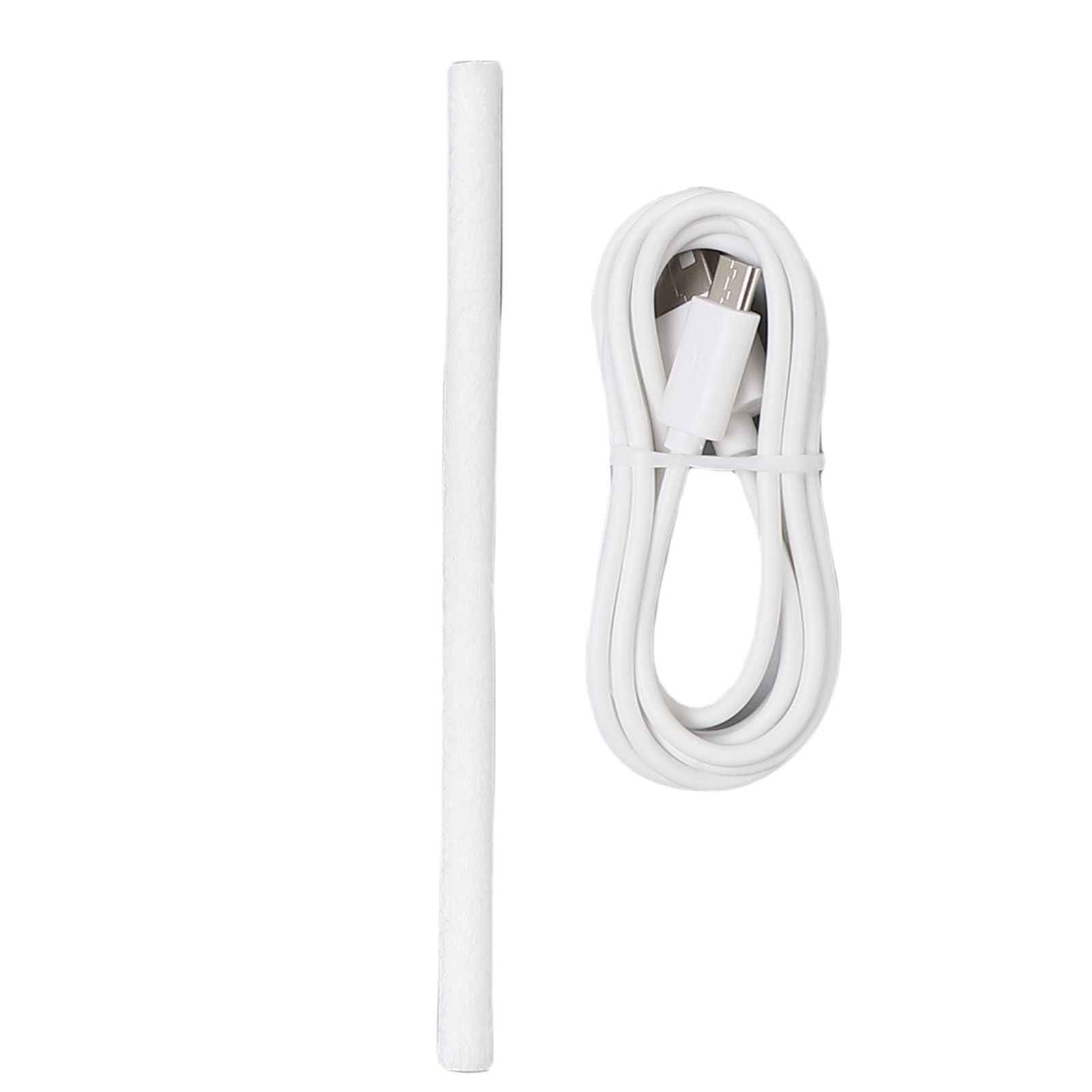 EMUKOEP Umidificatore D'aria con Volume di Nebbia Grande, Luce Notturna Silenziosa Ricaricabile Tramite USB per L'ufficio della Camera da Letto