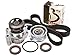 Evergreen TBK296WPT Fits 98-06 Volkswagen Beetle Golf Jetta 2.0L SOHC 8V Timing Belt Kit Water Pump