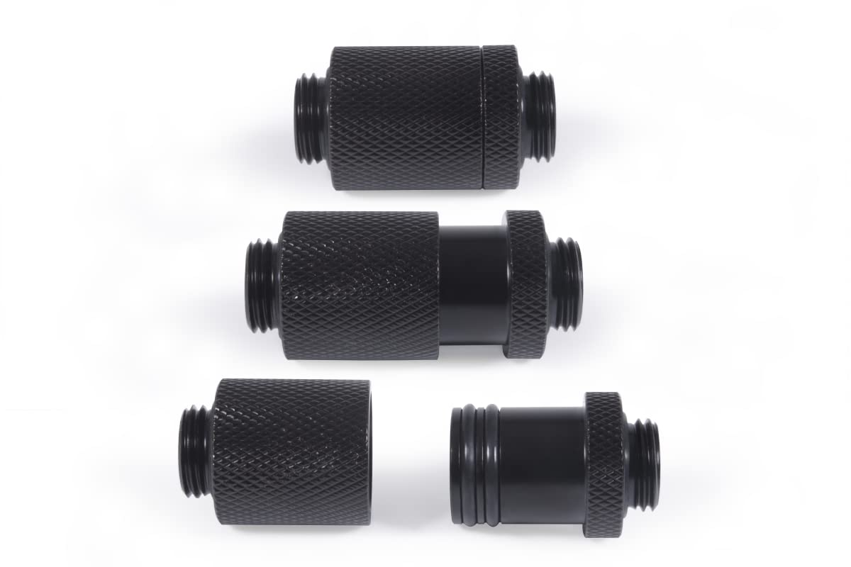 Alphacool Icicle Connettore rotante a L da G1/4 AG a G1/4 IG