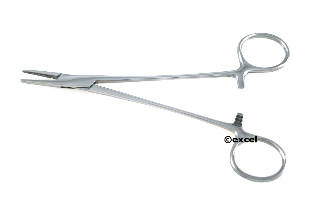 Crile-Wood Needle Holders Serrated Jaws (select size) | Medixplus (6")