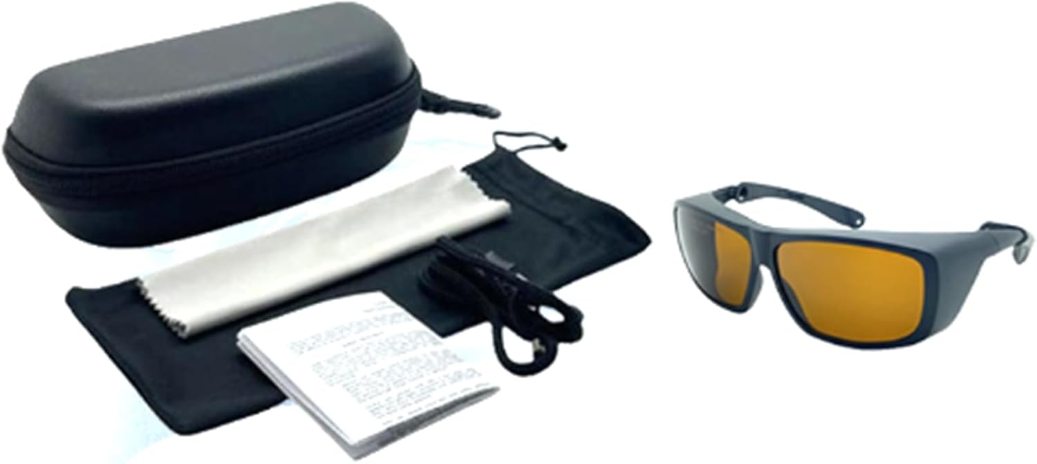 Protective wavelength 532nm 808nm 1064nm frequency doubling ND: YAG laser professional Goggles